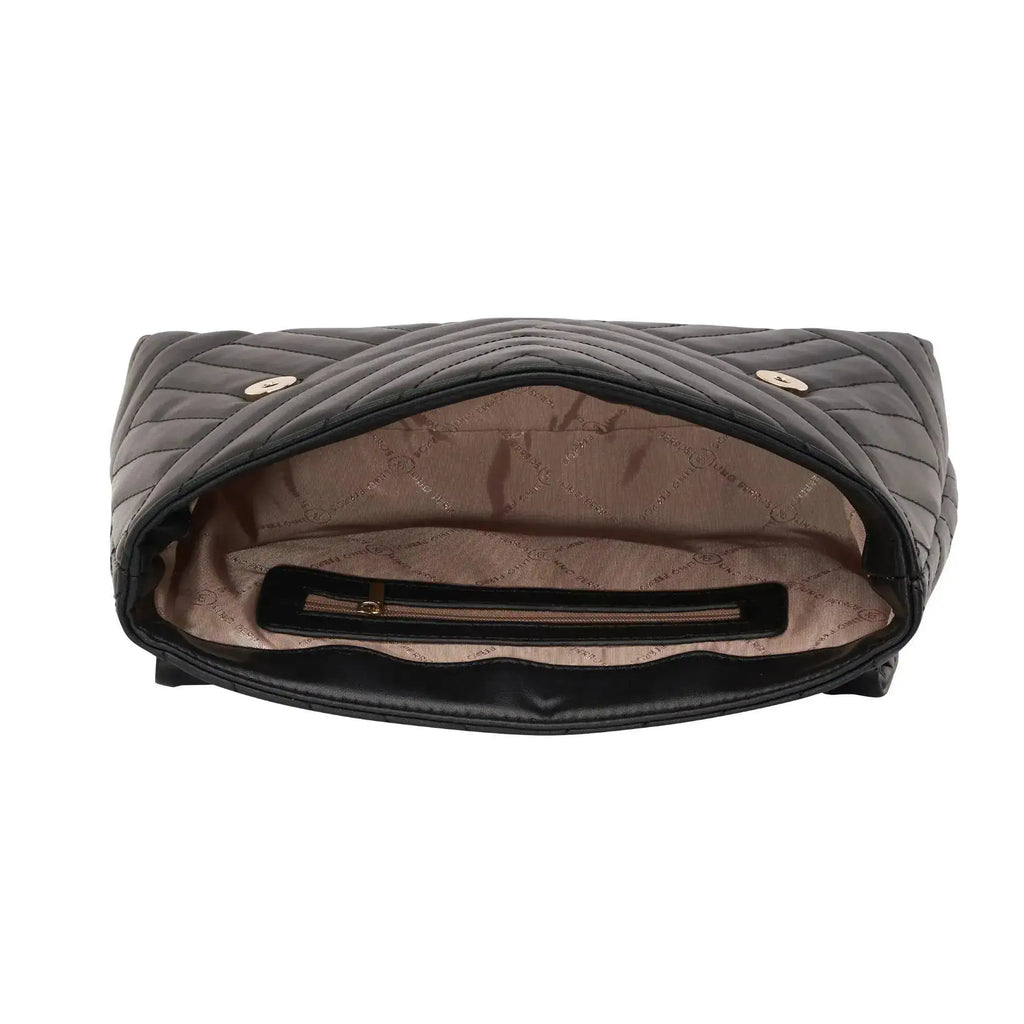 Maddie Artist Black Satchel Bag - Lino Perros