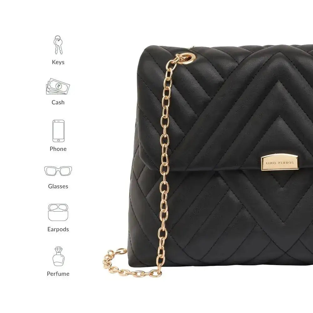 Maddie Artist Black Satchel Bag - Lino Perros