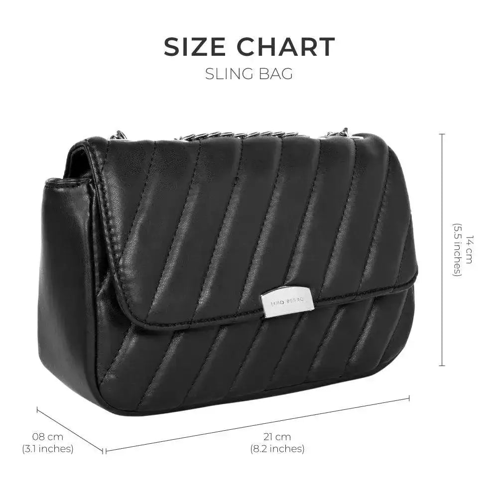 Maddie Candy Mini Black Shoulder Bag - Lino Perros