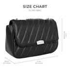 Maddie Candy Mini Black Shoulder Bag - Lino Perros