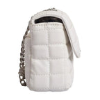 Maddie Checkered White Sling Bag - Lino Perros