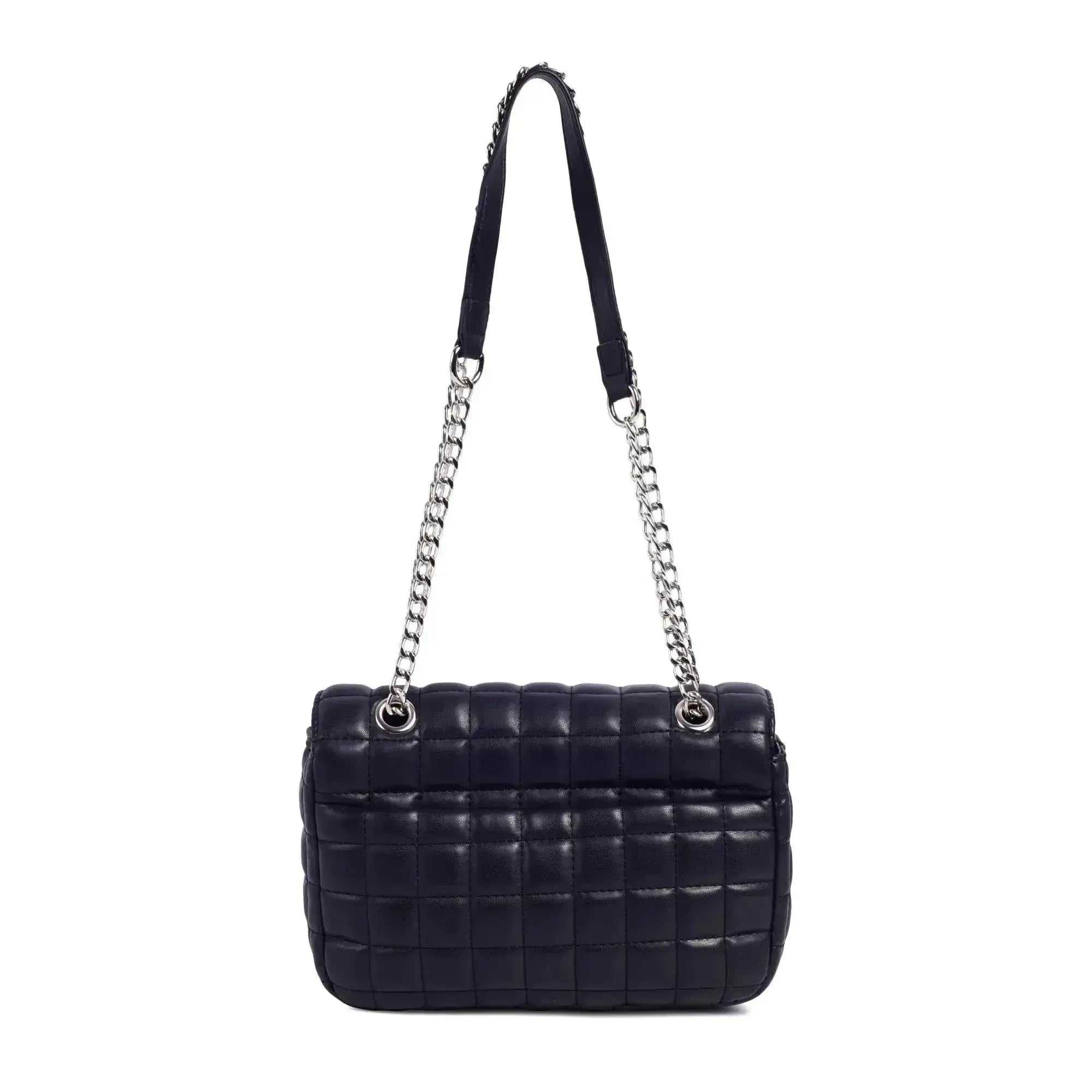 Maddie Checkered Black Sling Bag - Lino Perros