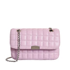 Maddie Checkered Lilac Sling Bag - Lino Perros
