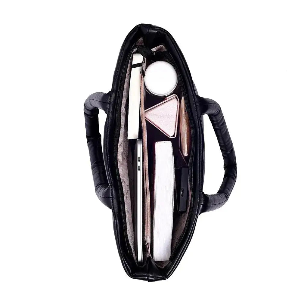 Maddie Everyday Black Tote Bag for Ladies - Lino Perros