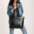 Maddie Everyday Black Tote Bag for Ladies - Lino Perros