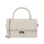 Maddie Glad White Satchel Bag - Lino Perros