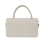 Maddie Glad White Satchel Bag - Lino Perros