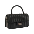 Maddie Glad Black Satchel Bag - Lino Perros
