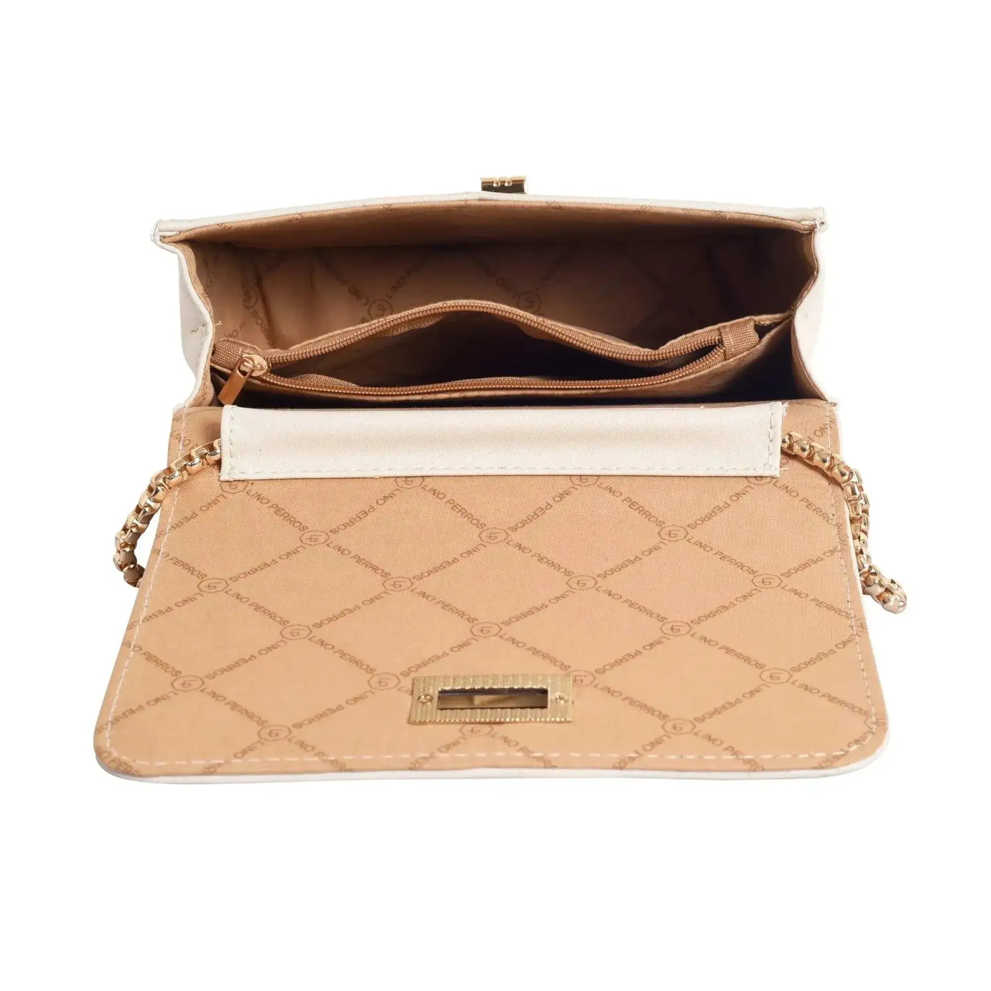 Maddie Glow Golden Sling Bag - Lino Perros
