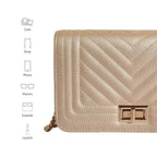 Maddie Glow Golden Sling Bag - Lino Perros