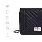 Maddie Glow Black Sling Bag - Lino Perros