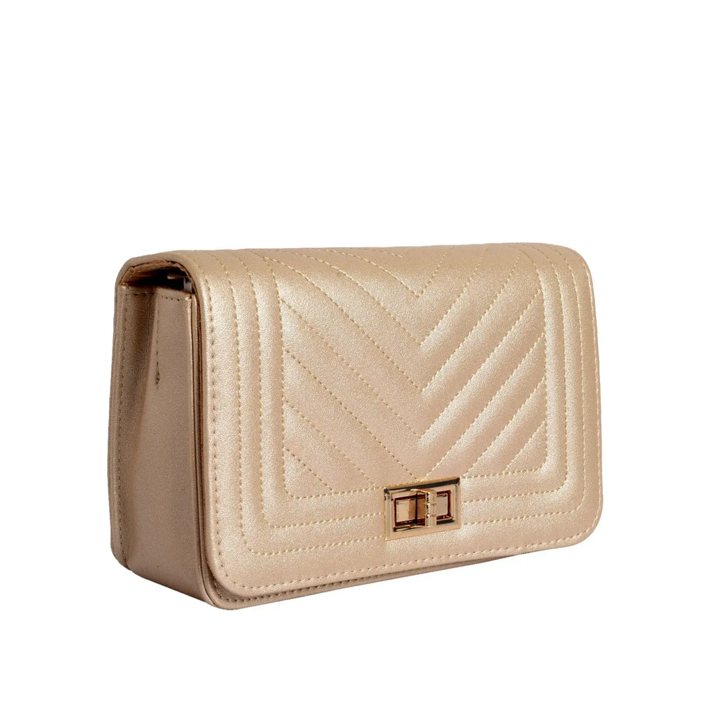 Maddie Glow Golden Sling Bag - Lino Perros