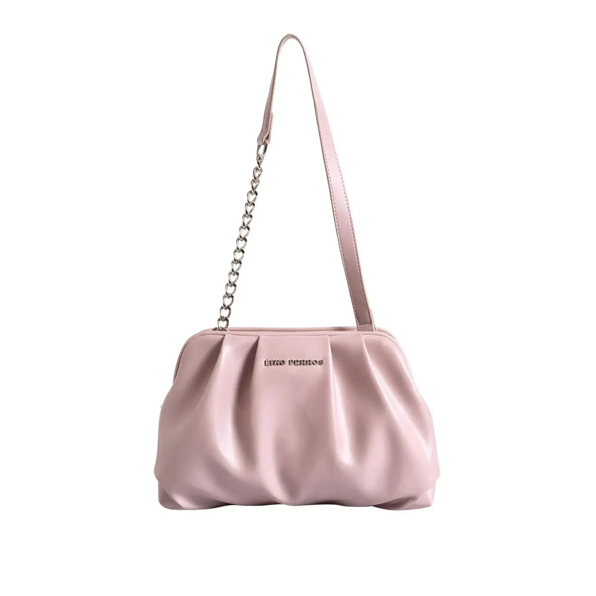 Maddie Graceful Peach Shoulder Bag - Lino Perros