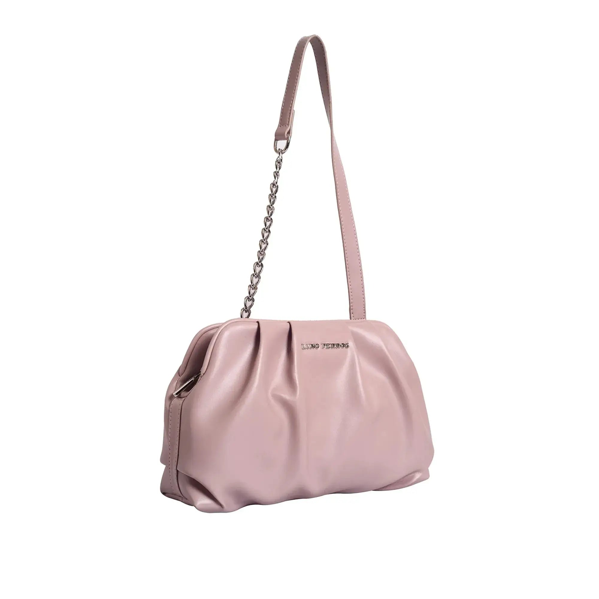 Maddie Graceful Peach Shoulder Bag - Lino Perros