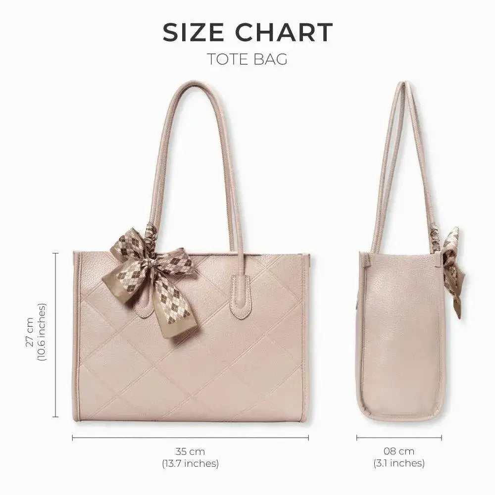 Maddie Lady Beige Tote bag - Lino Perros