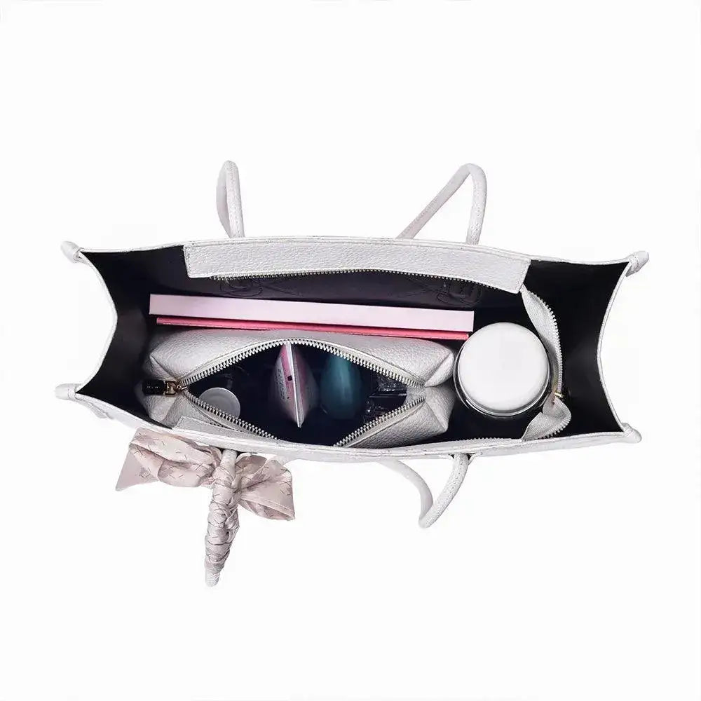 Maddie Lady White Tote bag - Lino Perros