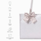 Maddie Lady White Tote bag - Lino Perros