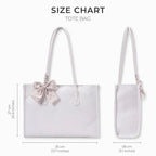 Maddie Lady White Tote bag - Lino Perros