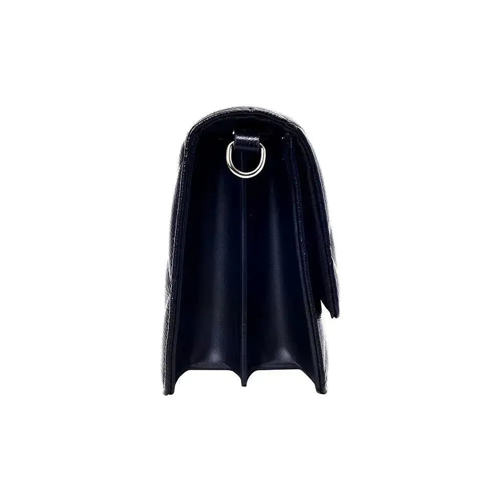 Maddie Mini Twisted Black Shoulder Bag - Lino Perros