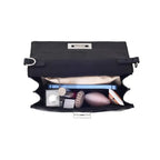 Maddie Mini Twisted Black Shoulder Bag - Lino Perros
