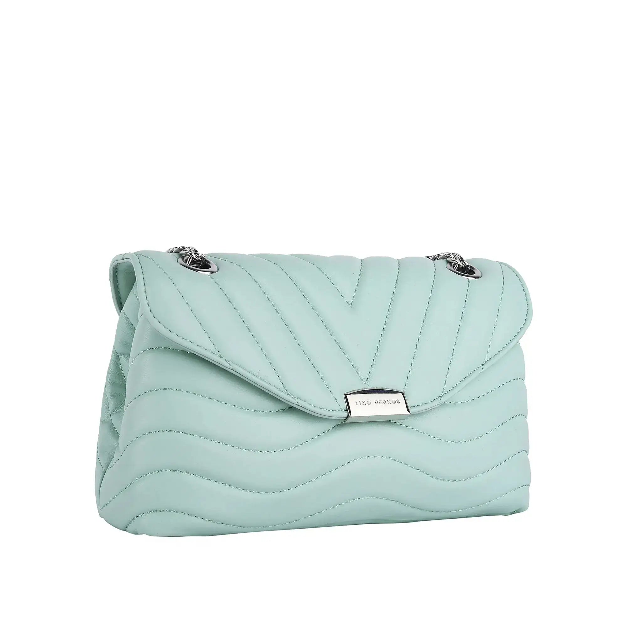 Maddie Personality Green Shoulder Bag - Lino Perros