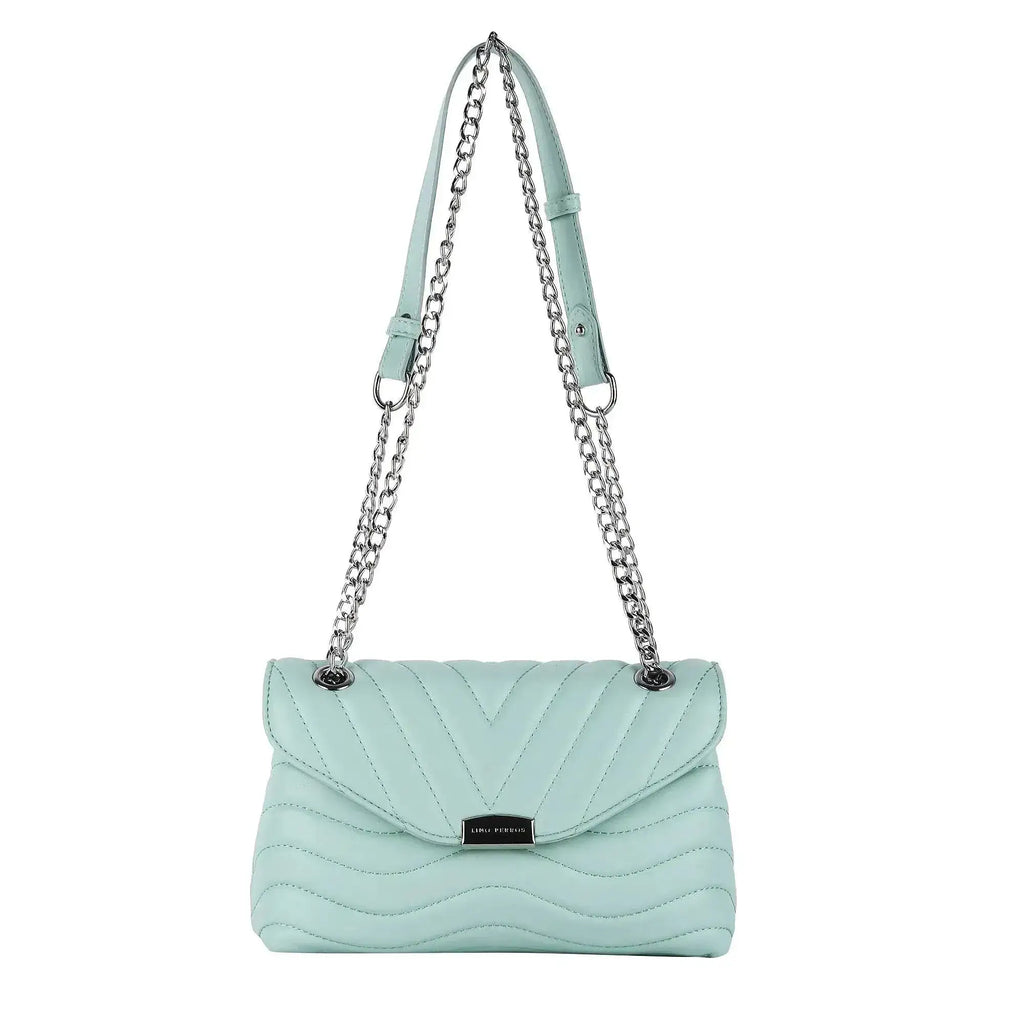 Maddie Personality Green Shoulder Bag - Lino Perros