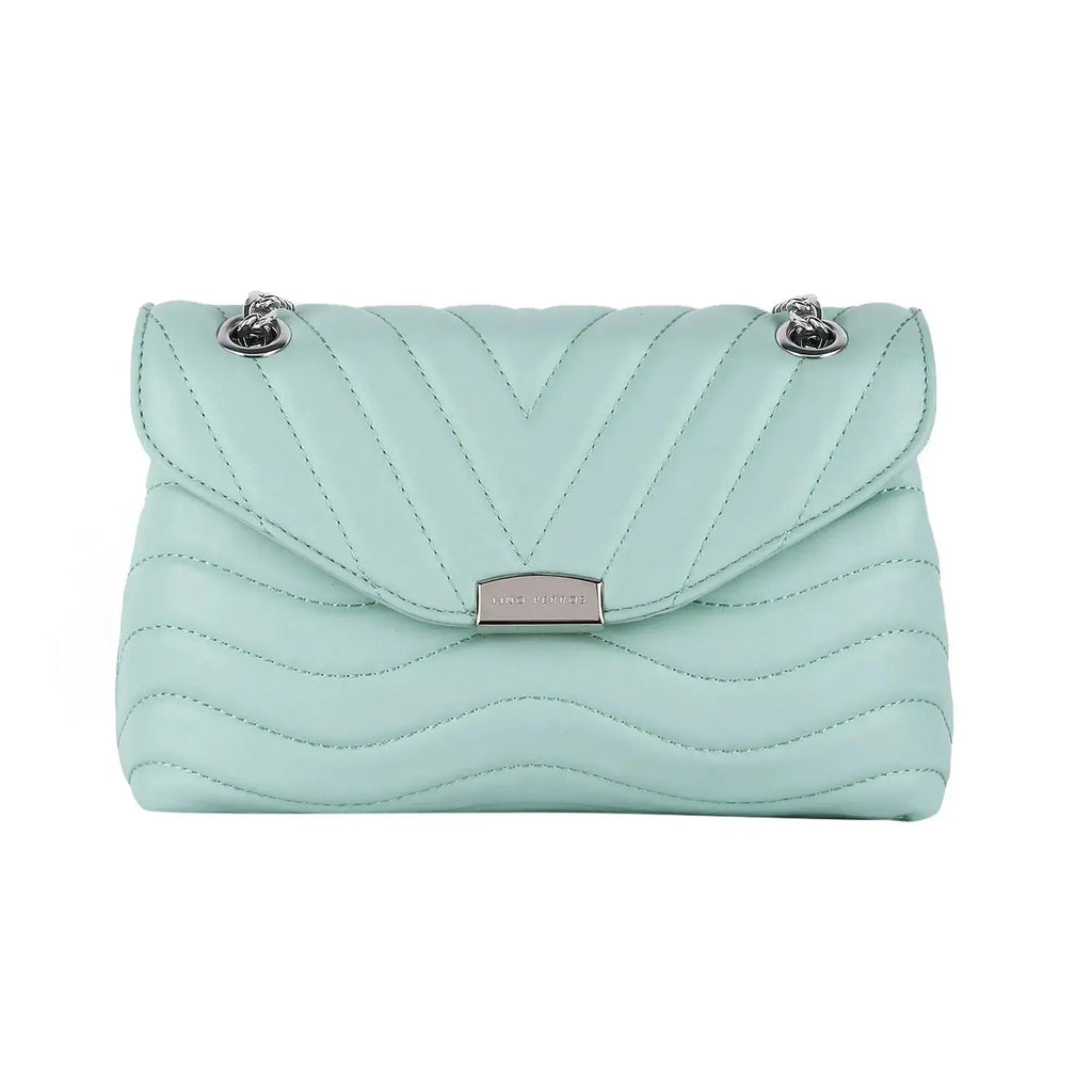 Maddie Personality Green Shoulder Bag - Lino Perros