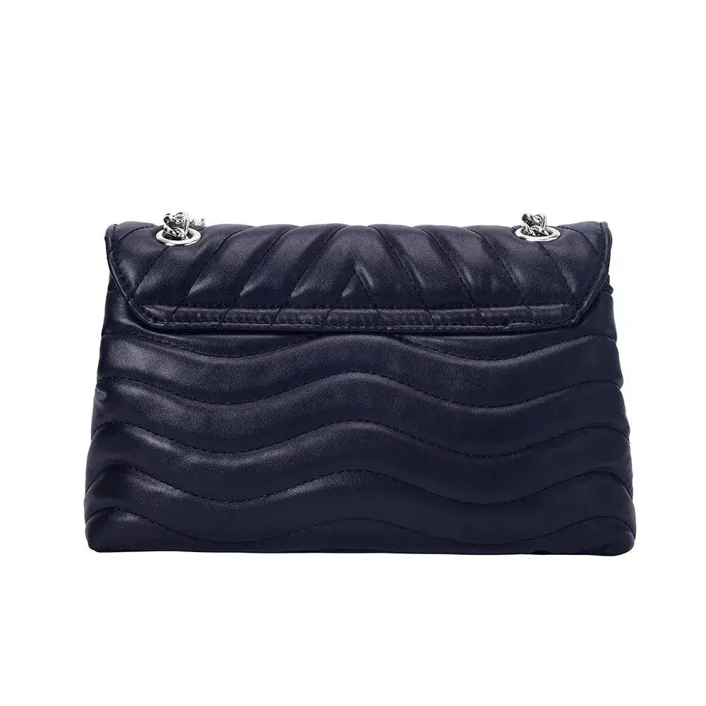 Maddie Personality Black Shoulder Bag - Lino Perros