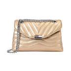 Maddie Personality Golden Shoulder Bag - Lino Perros