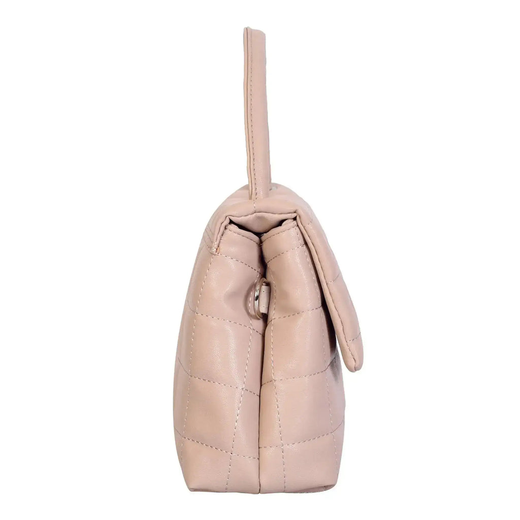 Maddie Poise Beige Satchel Bag - Lino Perros