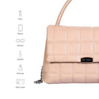 Maddie Poise Beige Satchel Bag - Lino Perros