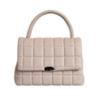 Maddie Poise Off White Satchel Bag - Lino Perros