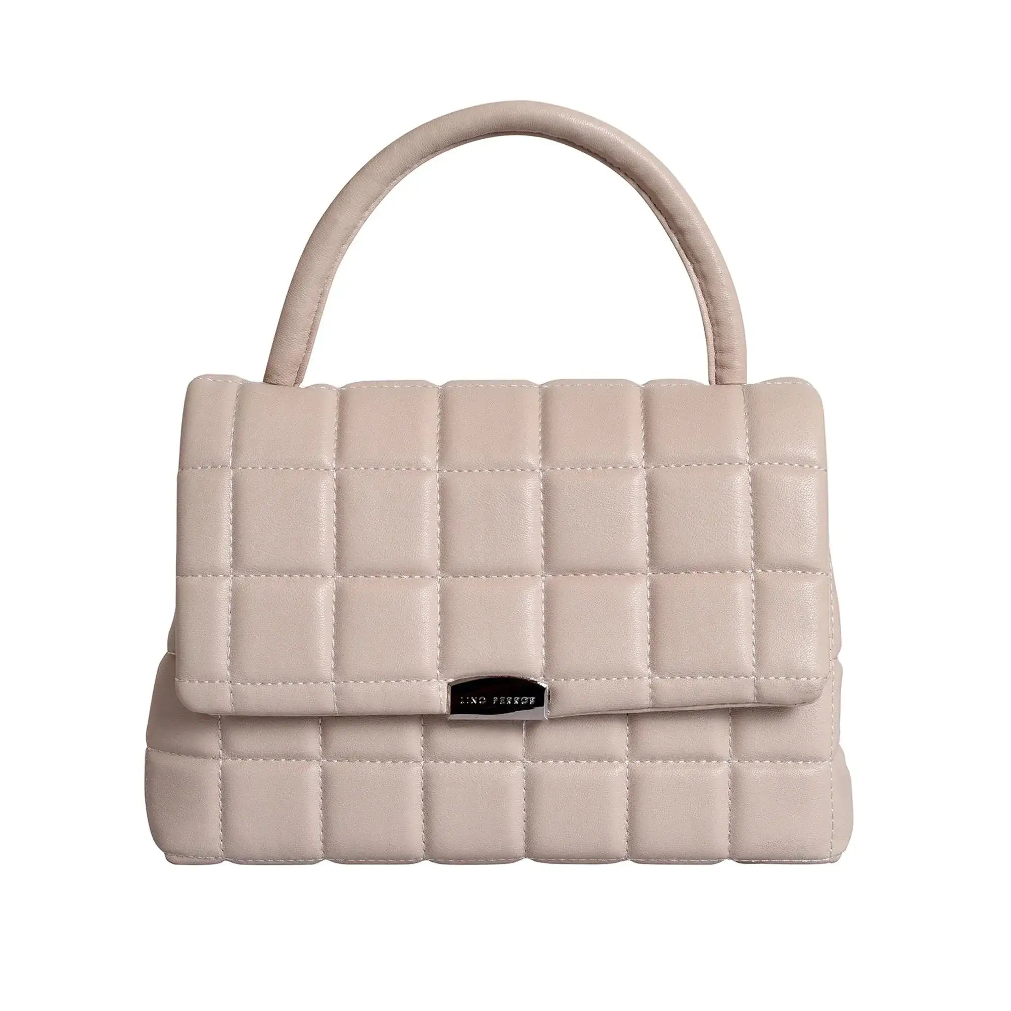Maddie Poise Off White Satchel Bag - Lino Perros