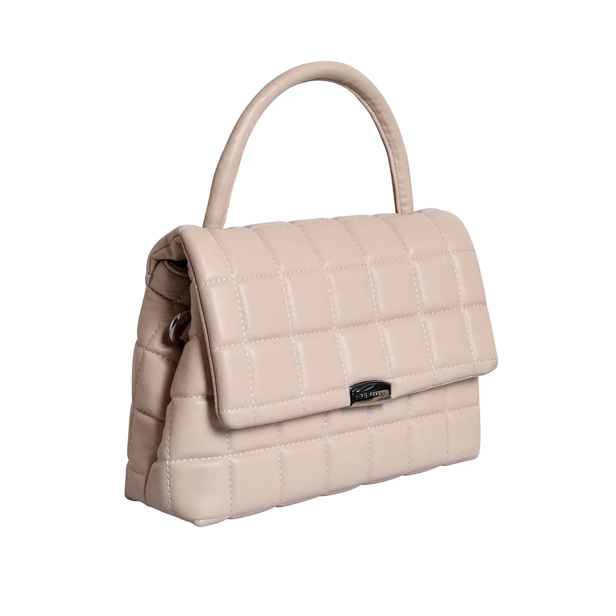 Maddie Poise Off White Satchel Bag - Lino Perros