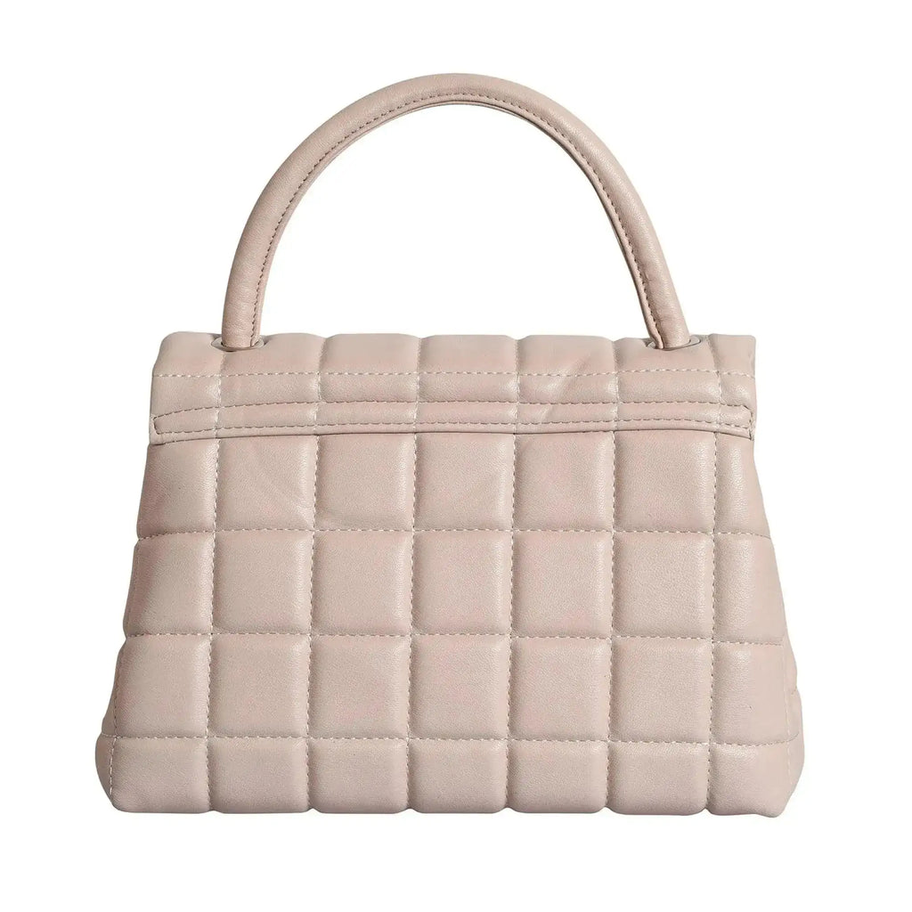 Maddie Poise Off White Satchel Bag - Lino Perros