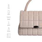 Maddie Poise Off White Satchel Bag - Lino Perros