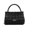 Maddie Poise Black Satchel Bag - Lino Perros