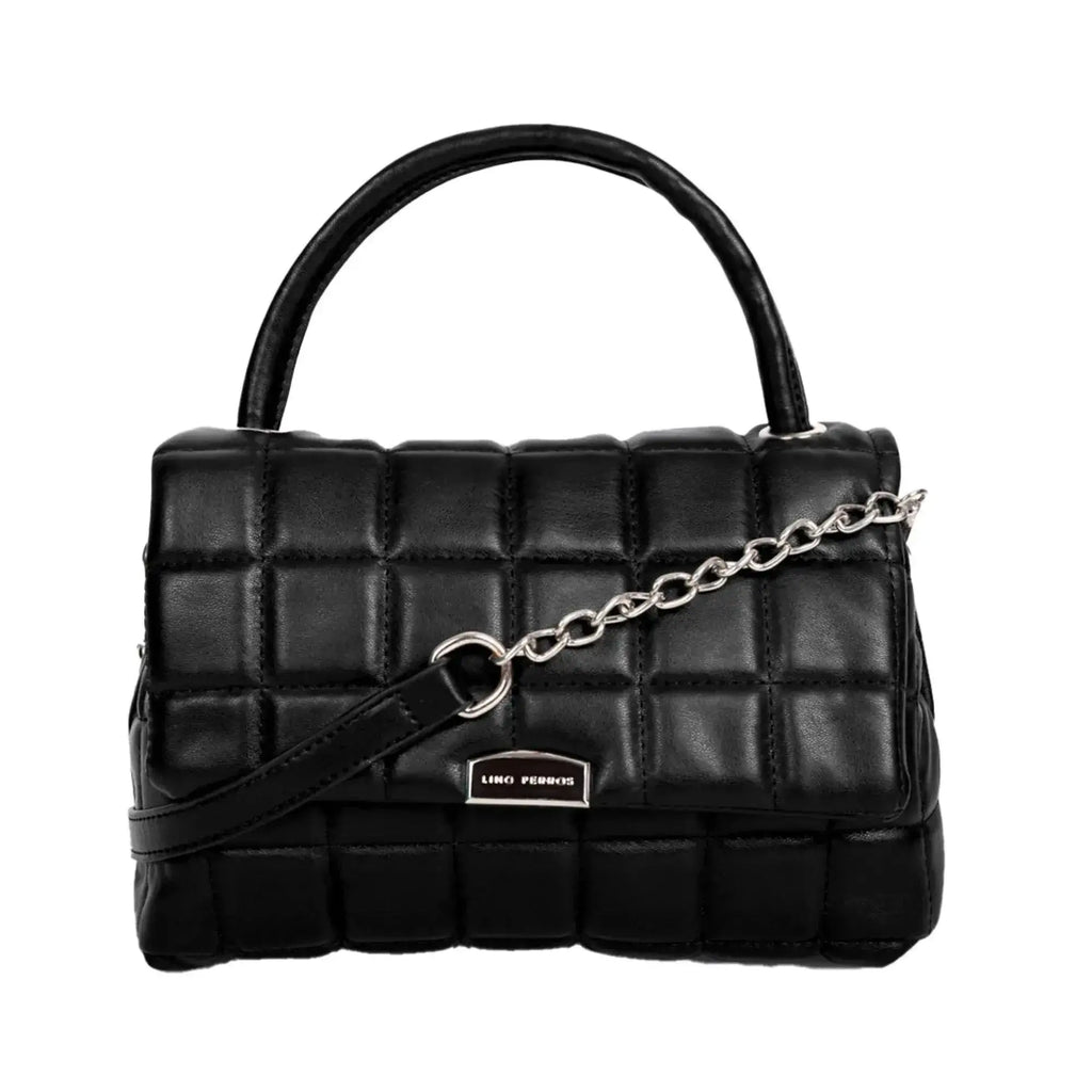 Maddie Poise Black Satchel Bag - Lino Perros