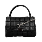 Maddie Poise Black Satchel Bag - Lino Perros