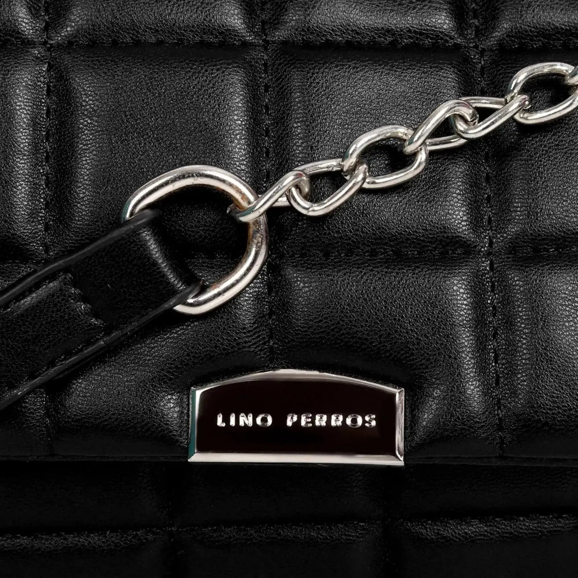 Maddie Poise Black Satchel Bag - Lino Perros