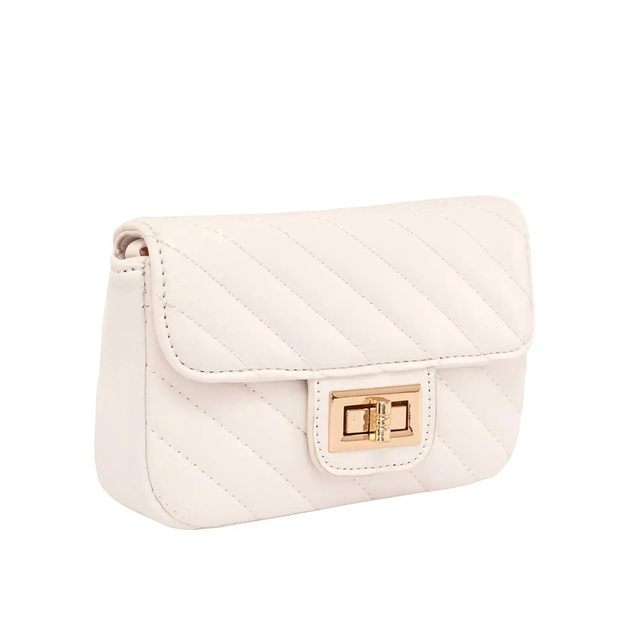 Maddie Popular Mini White Shoulder Bag - Lino Perros
