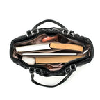 Maddie Quilted  Black Tote Bag - Lino Perros