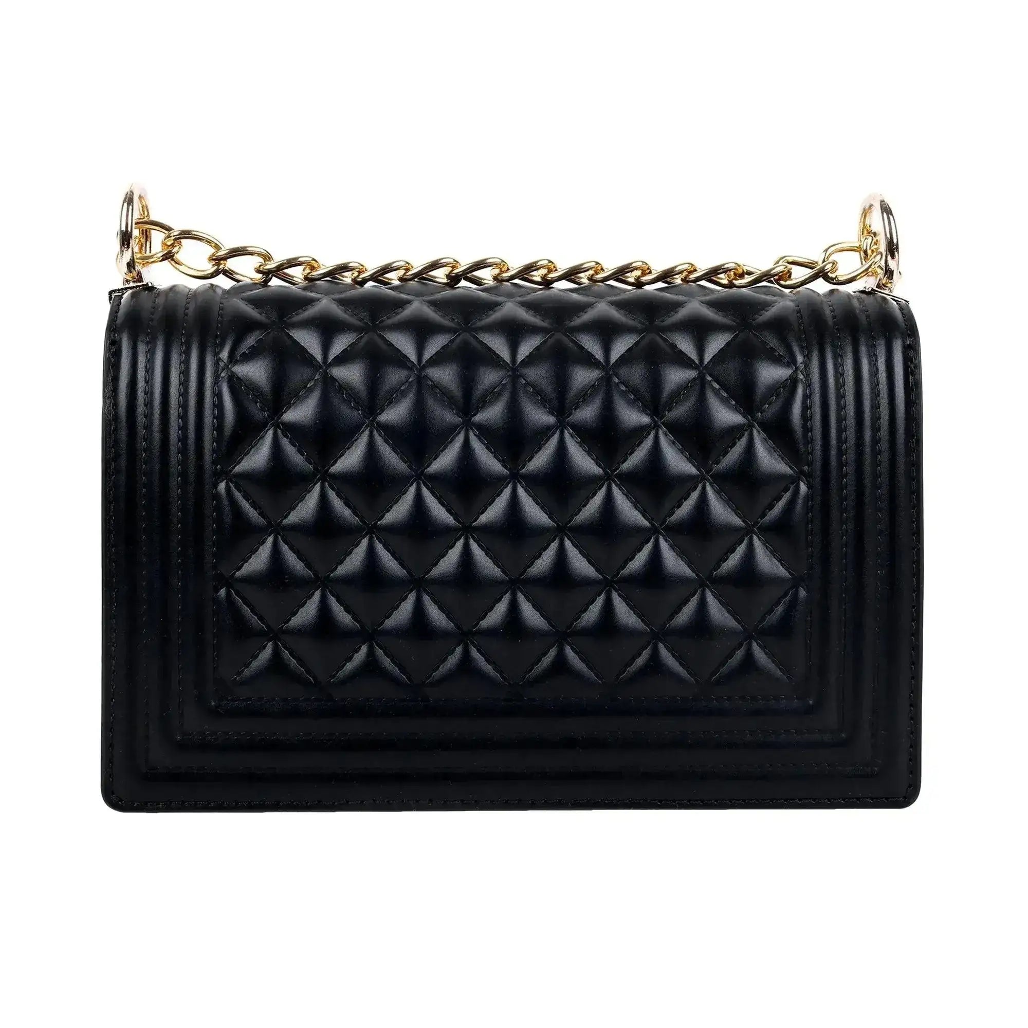 Maddie Revolution Black Shoulder Bag - Lino Perros
