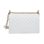 Maddie Revolution White Shoulder Bag - Lino Perros