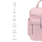 Maddie Soft Mommy Purple Backpack - Lino Perros