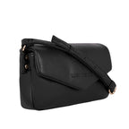 Maddie Toffee Mini Black Shoulder Bag - Lino Perros