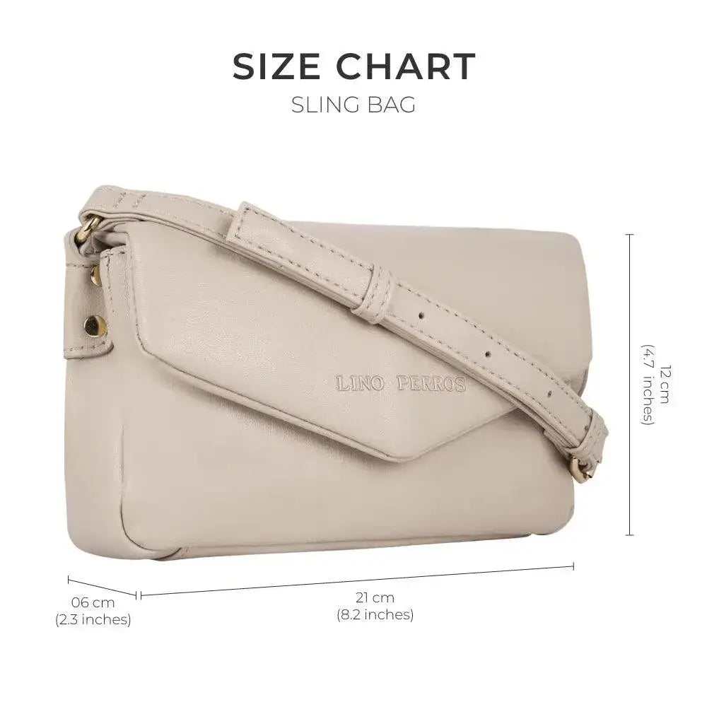 Maddie Toffee Mini Beige Shoulder Bag - Lino Perros