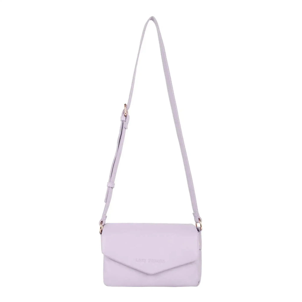Maddie Toffee Mini Lavender Shoulder Bag - Lino Perros