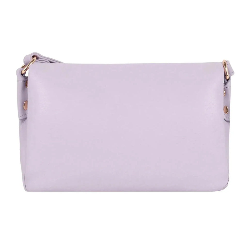Maddie Toffee Mini Lavender Shoulder Bag - Lino Perros