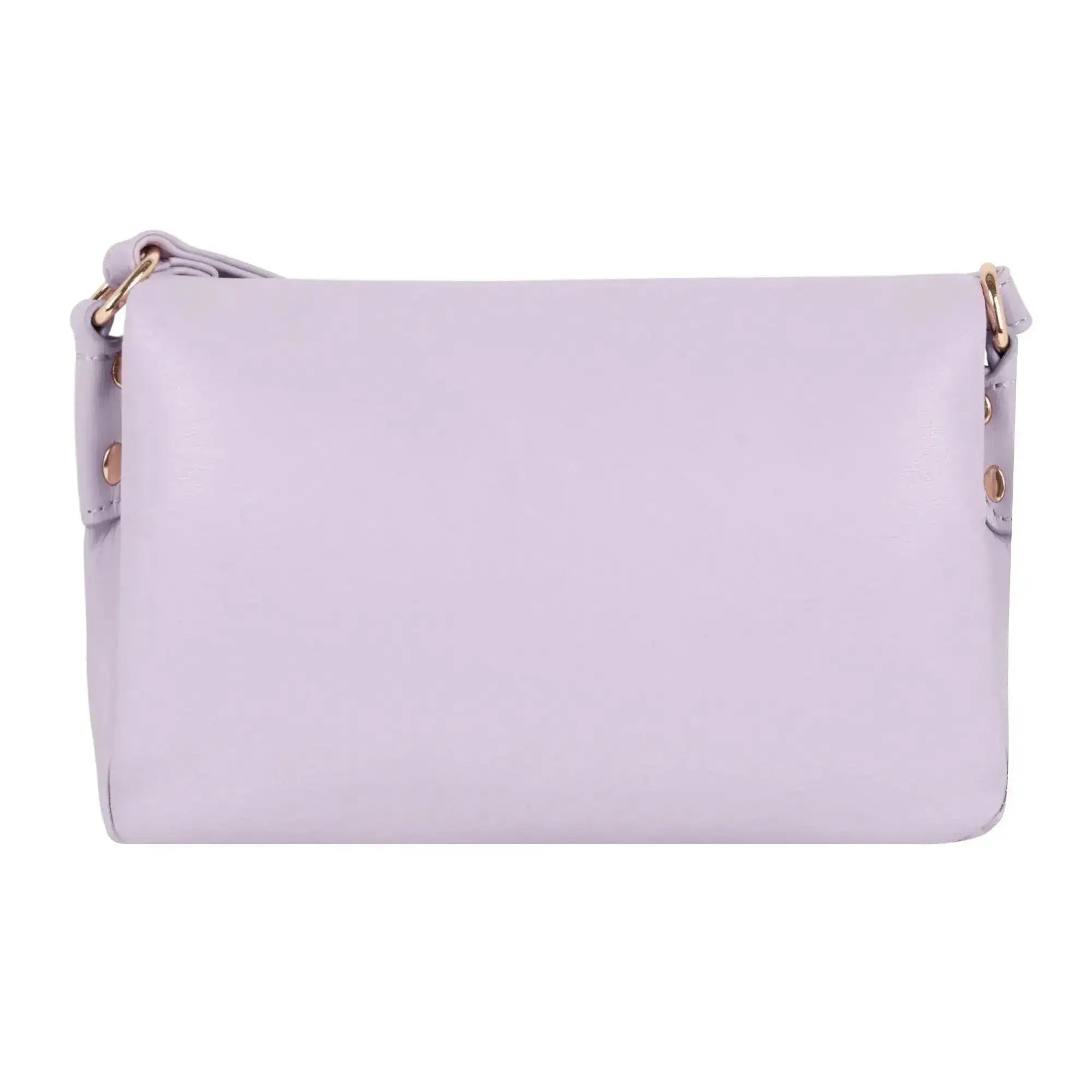 Maddie Toffee Mini Lavender Shoulder Bag - Lino Perros